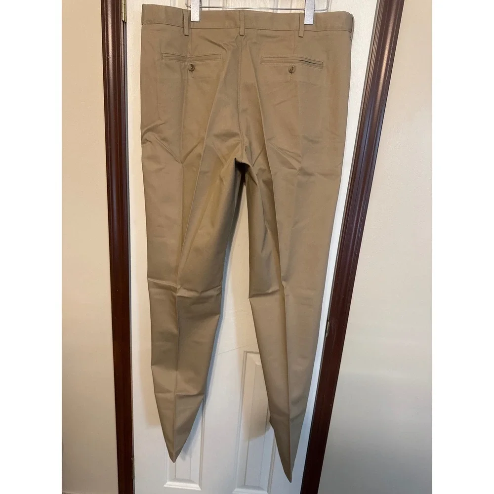 Lands' End Khaki Chino‎ Pants Traditional Fit 40x35